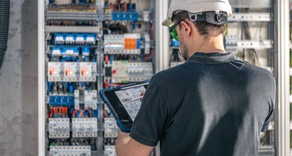 Eletricista profissional da Premium Serviços
